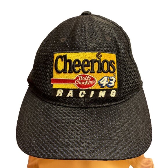 Vintage Cheerios Racing Black Mesh Cap - Picture 1 of 6